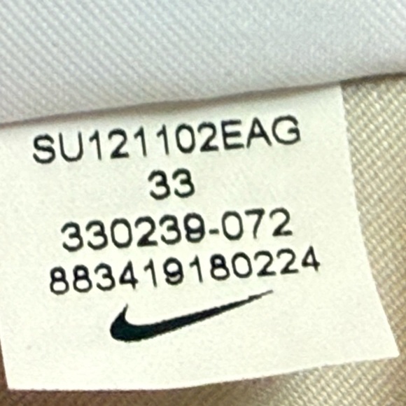 Nike Golf Dri-FIT shorts in Cream size 33 - Picture 9 of 10